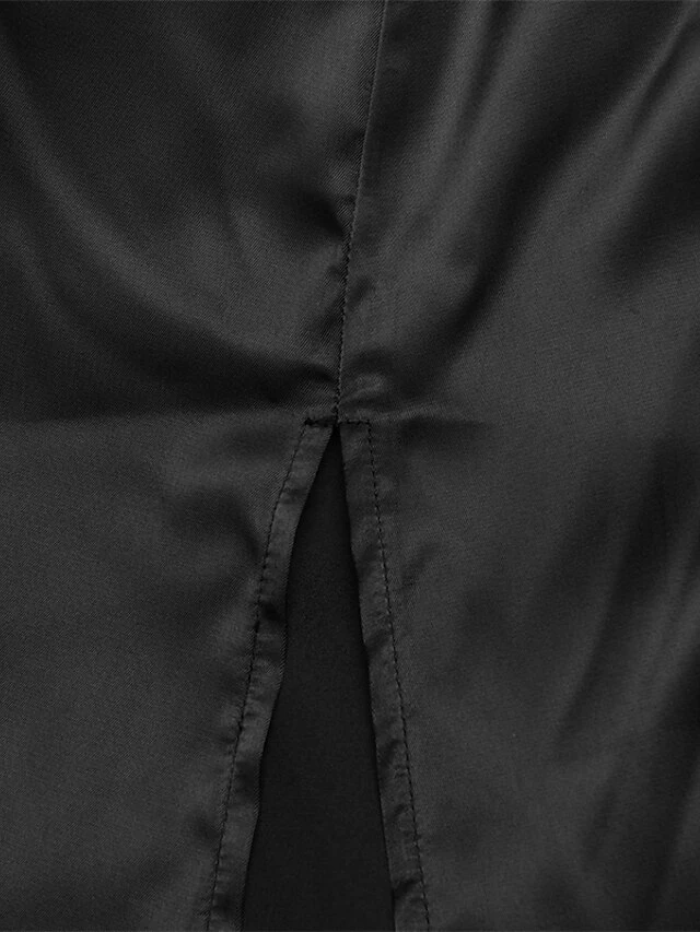 Women‘s Party Dress Bodycon Sheath Dress Long Dress Maxi Dress Black Green Sleeveless Pure Color Backless Spring Summer Square Neck Party Party Evening Party Wedding Guest Slim 2023 S M L 10 Women‘s Party Dress Bodycon Sheath Dress Long Dress Maxi Dress Black Green Sleeveless Pure Color Backless Spring Summer Square Neck Party Party Evening Party Wedding Guest Slim 2023 S M L - Image 8