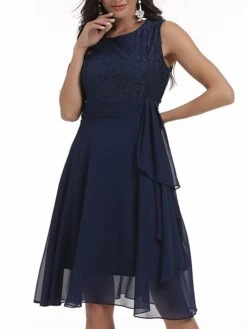 Women‘s Party Dress Homecoming Dress Wedding Guest Dress Lace Dress Midi Dress Pink Wine Navy Blue Sleeveless Solid Color Lace Spring Summer Crew Neck Elegant Party Spring Dress 2022 S M L XL XXL 32 Women‘s Party Dress Homecoming Dress Wedding Guest Dress Lace Dress Midi Dress Pink Wine Navy Blue Sleeveless Solid Color Lace Spring Summer Crew Neck Elegant Party Spring Dress 2022 S M L XL XXL -Tesla Style alwbgm1631860906591
