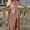 Women's Party Dress Homecoming Dress Wedding Guest Dress Long Dress Maxi Dress Pink Sleeveless Pure Color Pleated Summer Spring One Shoulder Party Birthday Wedding Guest Vacation Slim 2023 S M L XL