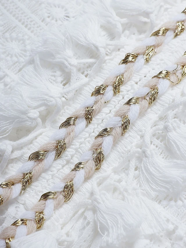 Women's Party Dress Casual Dress Holiday Dress Long Dress Maxi Dress White Beige Sleeveless Print Lace Summer Spring V Neck Basic Vacation 2023 S M L XL XXL 11 Women's Party Dress Casual Dress Holiday Dress Long Dress Maxi Dress White Beige Sleeveless Print Lace Summer Spring V Neck Basic Vacation 2023 S M L XL XXL - Image 9