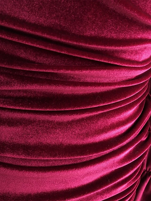 Women's Party Dress Velvet Dress Homecoming Dress Mini Dress Black Pink Wine Long Sleeve Pure Color Ruched Fall Winter Autumn Square Neck Fashion Winter Dress Vacation Fall Dress 2023 S M L XL 15 Women's Party Dress Velvet Dress Homecoming Dress Mini Dress Black Pink Wine Long Sleeve Pure Color Ruched Fall Winter Autumn Square Neck Fashion Winter Dress Vacation Fall Dress 2023 S M L XL - Image 13