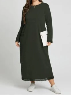 Women's Casual Dress Sweatshirt Dress Winter Dress Long Dress Maxi Dress Ruched Pocket Outdoor Daily Going Out Fashion Streetwear Crew Neck Long Sleeve 2023 Loose Fit Black Wine Purple Color S M L XL 35 Women's Casual Dress Sweatshirt Dress Winter Dress Long Dress Maxi Dress Ruched Pocket Outdoor Daily Going Out Fashion Streetwear Crew Neck Long Sleeve 2023 Loose Fit Black Wine Purple Color S M L XL -Tesla Style bdlxkm1693813477070