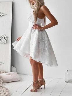 Women‘s Christmas Party Dress Homecoming Dress Lace Dress Cocktail Dress Mini Dress White Pink Wine Short Sleeve Pure Color Lace Fall Winter Autumn One Shoulder Fashion Vacation 2023 S M L XL 9 Women‘s Christmas Party Dress Homecoming Dress Lace Dress Cocktail Dress Mini Dress White Pink Wine Short Sleeve Pure Color Lace Fall Winter Autumn One Shoulder Fashion Vacation 2023 S M L XL -Tesla Style bpesde1694166361203