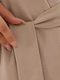 Women's Work Dress Casual Dress White Dress Fashion Daily Workfashion Mini Dress Patchwork Crew Neck Long Sleeve Plain Loose Fit White Khaki Fall Winter S M L XL -Tesla Style bqnwws1695635219996