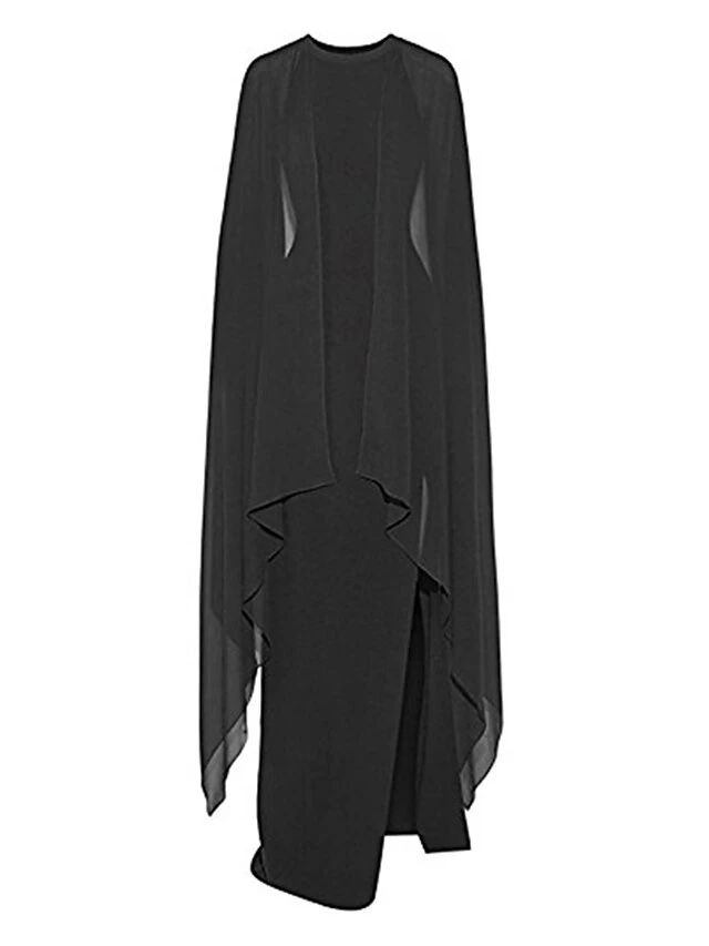 Women‘s Formal Party Dress Lace Dress Black Dress Swing Dress Long Dress Maxi Dress Blue Purple Long Sleeve Pure Color Lace Winter Fall Spring Crew Neck Fashion Winter Dress Date 6 Women‘s Formal Party Dress Lace Dress Black Dress Swing Dress Long Dress Maxi Dress Blue Purple Long Sleeve Pure Color Lace Winter Fall Spring Crew Neck Fashion Winter Dress Date - Image 4