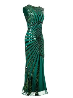 Women‘s Halloween Dress Prom Dress Party Dress Sequin Dress Black Dress Long Dress Maxi Dress Silver Pink Sleeveless Pure Color Sequins Summer Spring Crew Neck Party Evening Party Vacation -Tesla Style cdmszi1676602828347