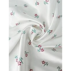 Women's Party Dress Cocktail Dress Wedding Guest Dress Midi Dress White Long Sleeve Floral Ruched Fall Winter Autumn Crew Neck Fashion Winter Dress Wedding Guest Birthday 2023 S M L -Tesla Style dbpuns1695635977093