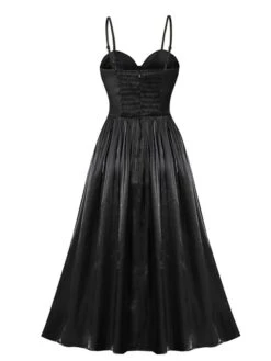 Women's Party Dress Velvet Dress Swing Dress Midi Dress Black Sleeveless Pure Color Ruched Fall Winter Autumn Spaghetti Strap Fashion Party Vacation Spring Dress 2023 S M L XL 12 Women's Party Dress Velvet Dress Swing Dress Midi Dress Black Sleeveless Pure Color Ruched Fall Winter Autumn Spaghetti Strap Fashion Party Vacation Spring Dress 2023 S M L XL -Tesla Style dbqyup1663049698178