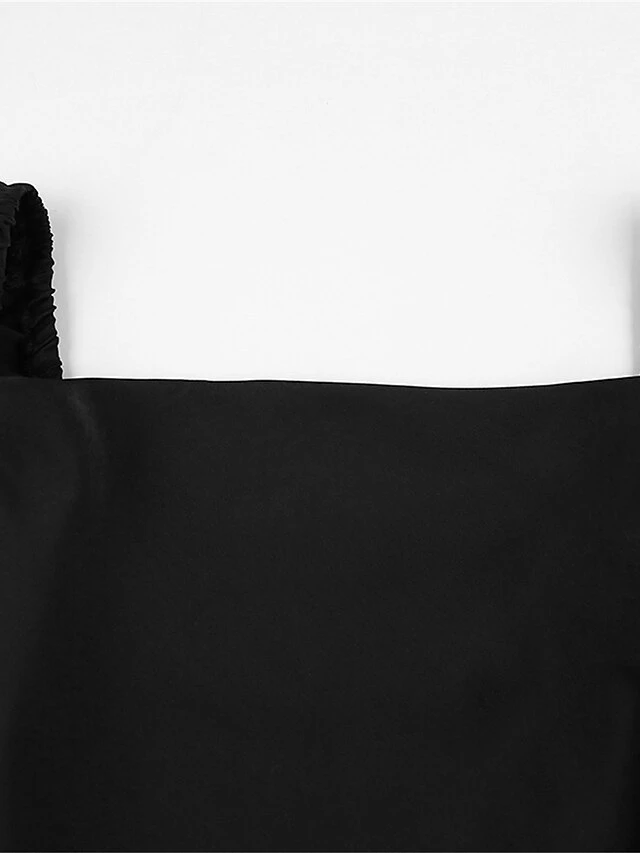 Women's Party Dress Homecoming Dress Cocktail Dress Mini Dress Black Long Sleeve Pure Color Ruched Fall Autumn V Neck Fashion Winter Dress Wedding Guest Birthday Slim 2023 S M L 10 Women's Party Dress Homecoming Dress Cocktail Dress Mini Dress Black Long Sleeve Pure Color Ruched Fall Autumn V Neck Fashion Winter Dress Wedding Guest Birthday Slim 2023 S M L - Image 8