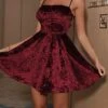 Women's Party Dress Velvet Dress Homecoming Dress Mini Dress Black Red Royal Blue Sleeveless Pure Color Ruched Spring Fall Winter Spaghetti Strap Fashion Winter Dress Wedding Guest Evening Party Slim 1 Women's Party Dress Velvet Dress Homecoming Dress Mini Dress Black Red Royal Blue Sleeveless Pure Color Ruched Spring Fall Winter Spaghetti Strap Fashion Winter Dress Wedding Guest Evening Party Slim -Tesla Style djzswk1692612390310