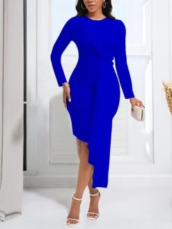 Women's Party Dress Cocktail Dress Wedding Guest Dress Midi Dress White Yellow Red Long Sleeve Pure Color Ruched Spring Fall Winter Crew Neck Fashion Winter Dress Wedding Guest Vacation 2023 S M L XL 24 Women's Party Dress Cocktail Dress Wedding Guest Dress Midi Dress White Yellow Red Long Sleeve Pure Color Ruched Spring Fall Winter Crew Neck Fashion Winter Dress Wedding Guest Vacation 2023 S M L XL -Tesla Style djzuts1692676241571