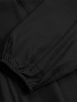 Women's Work Dress Swing Dress Black Dress Classic Long Dress Maxi Dress Zipper Pocket Stand Collar Long Sleeve Plain Loose Fit Black Brown Green Fall Winter S M L XL XXL -Tesla Style dqtdcn1693300618929