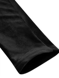 Women‘s Prom Dress Party Dress Velvet Dress Black Dress Midi Dress Wine Green Long Sleeve Pure Color Ruched Spring Fall Winter V Neck Fashion Winter Dress Evening Party Wedding Guest 2023 -Tesla Style dsdqpo1692167789349