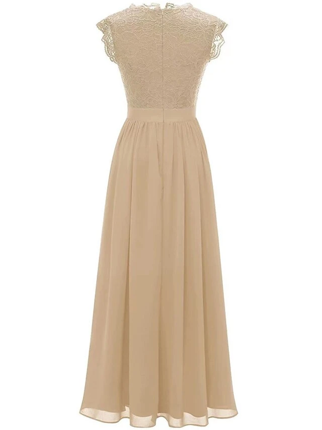 Women‘s Party Dress Homecoming Dress Wedding Guest Dress Corset Dress Lace Dress Long Dress Maxi Dress Black Pink Khaki Sleeveless Pure Color Lace Spring Summer V Neck Modern 2023 XS S M L XL XXL 3XL 21 Women‘s Party Dress Homecoming Dress Wedding Guest Dress Corset Dress Lace Dress Long Dress Maxi Dress Black Pink Khaki Sleeveless Pure Color Lace Spring Summer V Neck Modern 2023 XS S M L XL XXL 3XL - Image 19