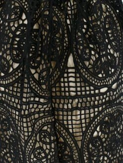 Women's Party Dress Lace Dress White Dress Midi Dress Black White Sleeveless Pure Color Lace Spring Summer V Neck Party S M L XL -Tesla Style dtycmb1632569109568