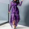 Women‘s Semi Formal Party Dress Lace Dress Long Dress Maxi Dress Green Blue Purple Wine White Black Long Sleeve Pure Color Stand Collar Sexy Fall Dress S M L XL XXL 3XL 4XL 5XL / Winter Dress 2 Women‘s Semi Formal Party Dress Lace Dress Long Dress Maxi Dress Green Blue Purple Wine White Black Long Sleeve Pure Color Stand Collar Sexy Fall Dress S M L XL XXL 3XL 4XL 5XL / Winter Dress -Tesla Style dyxvam1631936157642