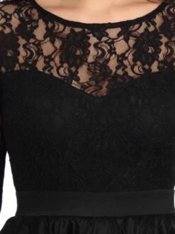 Women‘s Prom Cocktail Party Dress Lace Dress Long Dress Maxi Dress Black Blue Red Long Sleeve Pure Color Lace Winter Fall Autumn Crew Neck Winter Dress 2023 S M L XL 23 Women‘s Prom Cocktail Party Dress Lace Dress Long Dress Maxi Dress Black Blue Red Long Sleeve Pure Color Lace Winter Fall Autumn Crew Neck Winter Dress 2023 S M L XL -Tesla Style eaxmyb1655365528693