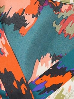 Women's Work Dress A Line Dress Fashion Mini Dress Lace Up Ruffle V Neck Long Sleeve Floral Regular Fit Black Pink Blue Fall S M L XL -Tesla Style ednbfw1694490801851