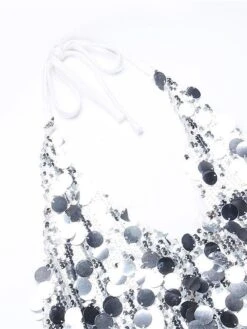Women‘s Party Dress Sequin Dress Homecoming Dress Cocktail Dress Mini Dress Silver Sleeveless Pure Color Sparkly Glitter Sequins Spring Fall Winter Halter Neck Fashion Birthday Vacation 2023 S M L 33 Women‘s Party Dress Sequin Dress Homecoming Dress Cocktail Dress Mini Dress Silver Sleeveless Pure Color Sparkly Glitter Sequins Spring Fall Winter Halter Neck Fashion Birthday Vacation 2023 S M L -Tesla Style eookii1693983151205