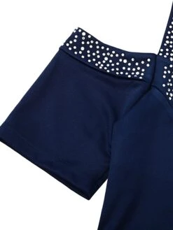 Women‘s Party Dress Black Dress Formal Dress Formal Evening Party Graduation Long Dress Maxi Dress Fashion Party V Neck Short Sleeve Patchwork Split 2023 Black Pure Color S M L XL 2XL -Tesla Style eovdps1693279826858