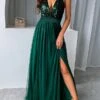 Women's Sequin Dress Slip Dress Long Dress Maxi Dress Black Champagne Pink Sleeveless Pure Color Sequins Summer Spring Spaghetti Strap Party Wedding Guest Evening Party Slim 2023 S M L XL -Tesla Style ezywel1673854319756