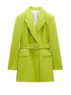 Women's Work Dress Blazer Dress Semi Formal Dress Fashion Office Daily Workfashion Mini Dress Button Pocket Shirt Collar Long Sleeve Plain Loose Fit Black Green Fall S M L 15 Women's Work Dress Blazer Dress Semi Formal Dress Fashion Office Daily Workfashion Mini Dress Button Pocket Shirt Collar Long Sleeve Plain Loose Fit Black Green Fall S M L -Tesla Style fgwvzo1695030984522