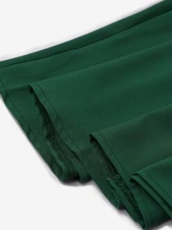 Women‘s Prom Party Dress Swing Dress Long Dress Maxi Dress Green Wine Khaki Sleeveless Pure Color Ruched Spring Summer V Neck Party Wedding Guest Loose Fit 2023 S M L XL -Tesla Style fgzwus1650943483074