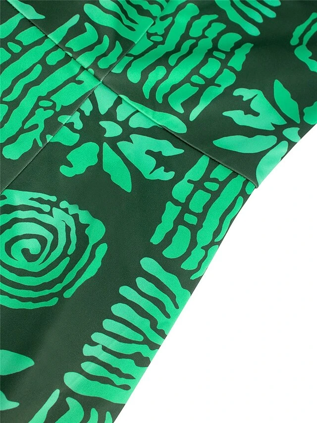 Women's Prom Dress Party Dress Wedding Guest Dress Long Dress Maxi Dress Green Half Sleeve Floral Print Summer Spring Fall One Shoulder Fashion Evening Party Wedding Guest Vacation 2023 S M L XL XXL 9 Women's Prom Dress Party Dress Wedding Guest Dress Long Dress Maxi Dress Green Half Sleeve Floral Print Summer Spring Fall One Shoulder Fashion Evening Party Wedding Guest Vacation 2023 S M L XL XXL - Image 7