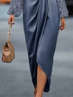 Women‘s Christmas Prom Dress Party Dress Sequin Dress Long Dress Maxi Dress Wine Blue Emerald Green Long Sleeve Pure Color Sparkly Glitter Sequins Spring Fall Winter V Neck Fashion Wedding Guest 7 Women‘s Christmas Prom Dress Party Dress Sequin Dress Long Dress Maxi Dress Wine Blue Emerald Green Long Sleeve Pure Color Sparkly Glitter Sequins Spring Fall Winter V Neck Fashion Wedding Guest -Tesla Style frppwn1694057317102