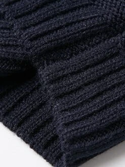 Women's Sweater Dress Jumper Dress Winter Dress Mini Dress Warm Plain Outdoor Daily Holiday Vacation Turtleneck Long Sleeve 2023 Loose Fit White Wine Blue M L XL XXL 3XL -Tesla Style ghokpm1697711251729