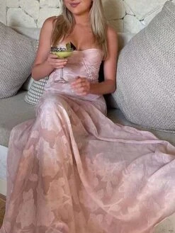 Women's Prom Dress Party Dress Corset Dress Long Dress Maxi Dress Pink Sleeveless Pure Color Lace Spring Fall Winter Spaghetti Strap Fashion Winter Dress Evening Party Wedding Guest 2023 S M L XL 15 Women's Prom Dress Party Dress Corset Dress Long Dress Maxi Dress Pink Sleeveless Pure Color Lace Spring Fall Winter Spaghetti Strap Fashion Winter Dress Evening Party Wedding Guest 2023 S M L XL -Tesla Style glpxxz1692169042388