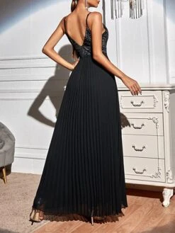 Women's Prom Dress Party Dress Lace Dress Long Dress Maxi Dress Black Sleeveless Flower Backless Summer Spring Spaghetti Strap Fashion Evening Party Fall Dress Summer Dress 2023 S M L XL 10 Women's Prom Dress Party Dress Lace Dress Long Dress Maxi Dress Black Sleeveless Flower Backless Summer Spring Spaghetti Strap Fashion Evening Party Fall Dress Summer Dress 2023 S M L XL -Tesla Style gmazvs1677061841637