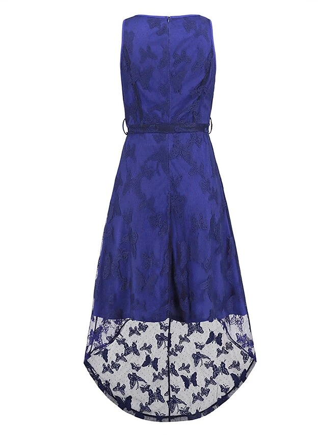 Women's Party Dress Lace Dress Homecoming Dress Midi Dress White Pink Red Sleeveless Pure Color Lace Up Summer Spring Crew Neck Fashion Wedding Guest Vacation 2023 S M L XL 2XL 16 Women's Party Dress Lace Dress Homecoming Dress Midi Dress White Pink Red Sleeveless Pure Color Lace Up Summer Spring Crew Neck Fashion Wedding Guest Vacation 2023 S M L XL 2XL - Image 14