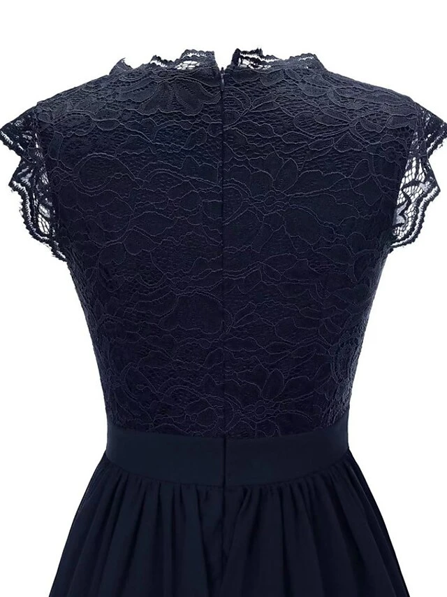 Women‘s Party Dress Homecoming Dress Wedding Guest Dress Corset Dress Lace Dress Long Dress Maxi Dress Black Pink Khaki Sleeveless Pure Color Lace Spring Summer V Neck Modern 2023 XS S M L XL XXL 3XL 5 Women‘s Party Dress Homecoming Dress Wedding Guest Dress Corset Dress Lace Dress Long Dress Maxi Dress Black Pink Khaki Sleeveless Pure Color Lace Spring Summer V Neck Modern 2023 XS S M L XL XXL 3XL - Image 3