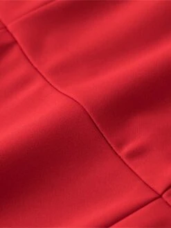 Women's Work Dress Sheath Dress Semi Formal Dress Fashion Winter Dress Office Workfashion Midi Dress Zipper Crew Neck 3/4 Length Sleeve Plain Regular Fit Black Red Fall Winter S M L XL XXL -Tesla Style hbrgwt1695030994579