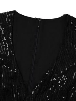 Women‘s Formal Party Dress Sequin Dress Holiday Dress Mini Dress Black Gold Long Sleeve Pure Color Sequins Winter Fall Spring V Neck Fashion Winter Dress Birthday 2023 S M L XL XXL 12 Women‘s Formal Party Dress Sequin Dress Holiday Dress Mini Dress Black Gold Long Sleeve Pure Color Sequins Winter Fall Spring V Neck Fashion Winter Dress Birthday 2023 S M L XL XXL -Tesla Style hcvnju1677571912343