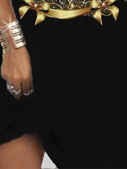 Women's Christmas Hoodie Dress Shift Dress Mini Dress Black Long Sleeve Tree Print Fall Spring Hooded Daily Vacation Loose Fit 2022 S M L XL XXL 3XL -Tesla Style hhqlux1667459522527