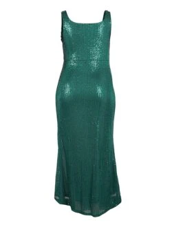 Women‘s Prom Dress Party Dress Sequin Dress Black Dress Midi Dress Red Gold Sleeveless Pure Color Sparkly Glitter Sequins Fall Winter Autumn Spaghetti Strap Fashion Winter Dress Wedding Guest -Tesla Style hsyyxa1693296797278