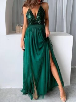 Women's Sequin Dress Slip Dress Long Dress Maxi Dress Black Champagne Pink Sleeveless Pure Color Sequins Summer Spring Spaghetti Strap Party Wedding Guest Evening Party Slim 2023 S M L XL 23 Women's Sequin Dress Slip Dress Long Dress Maxi Dress Black Champagne Pink Sleeveless Pure Color Sequins Summer Spring Spaghetti Strap Party Wedding Guest Evening Party Slim 2023 S M L XL -Tesla Style iaazzy1673854320603