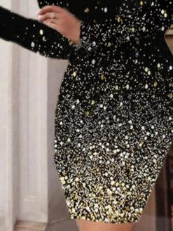 Women's Bodycon Sheath Dress Midi Dress 2 Styles - B509 3 Styles - B509 1 Style-B509 Long Sleeve Color Gradient Print Summer Spring V Neck Party Party Winter Dress Fall Dress Slim 2023 XS S M L XL 12 Women's Bodycon Sheath Dress Midi Dress 2 Styles - B509 3 Styles - B509 1 Style-B509 Long Sleeve Color Gradient Print Summer Spring V Neck Party Party Winter Dress Fall Dress Slim 2023 XS S M L XL -Tesla Style ifmgro1661247266501