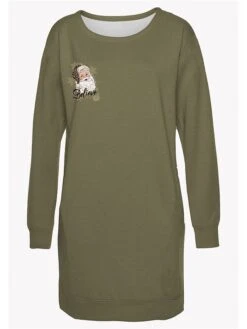 Women's Casual Dress Christmas Dress Sweatshirt Dress Santa Claus Ugly Christmas Pocket Print Crew Neck Mini Dress Fashion Streetwear Outdoor Christmas Long Sleeve Loose Fit Army Green Fall Winter S 7 Women's Casual Dress Christmas Dress Sweatshirt Dress Santa Claus Ugly Christmas Pocket Print Crew Neck Mini Dress Fashion Streetwear Outdoor Christmas Long Sleeve Loose Fit Army Green Fall Winter S -Tesla Style iknrrc1694674786713