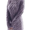 Women‘s Sweater Dress Winter Dress Pullover Knitted Solid Color Basic Casual Chunky Long Sleeve Sweater Cardigans Turtleneck Fall Winter White Black Purple / Regular Fit / Going Out -Tesla Style iuynew1646278229067