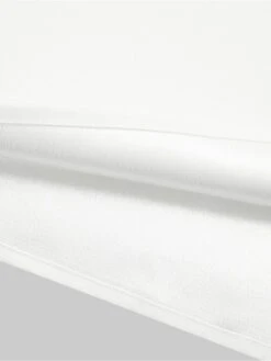 Women's Work Dress Satin Dress Swing Dress Fashion Midi Dress Ruffle Button Shirt Collar Long Sleeve Plain Loose Fit White Fall Winter S M L XL XXL -Tesla Style jfrxdl1693299606139