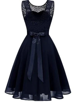 Women‘s Party Dress Lace Dress Knee Length Dress Pink Red Wine Dark Blue Red White Black Sleeveless Pure Color Lace Spring Summer Crew Neck Elegant 2022 XS S M L XL XXL XXXL 24 Women‘s Party Dress Lace Dress Knee Length Dress Pink Red Wine Dark Blue Red White Black Sleeveless Pure Color Lace Spring Summer Crew Neck Elegant 2022 XS S M L XL XXL XXXL -Tesla Style jfrxvl1631946879975