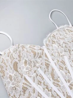 Women's Prom Dress Party Dress Corset Dress Long Dress Maxi Dress White Sleeveless Pure Color Lace Spring Fall Winter Spaghetti Strap Fashion Birthday Evening Party Wedding Guest 2023 S M L 23 Women's Prom Dress Party Dress Corset Dress Long Dress Maxi Dress White Sleeveless Pure Color Lace Spring Fall Winter Spaghetti Strap Fashion Birthday Evening Party Wedding Guest 2023 S M L -Tesla Style jllzss1693983158465