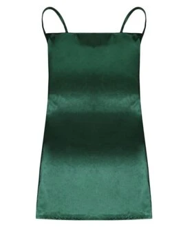 Women‘s Party Dress Satin Dress Sheath Dress Cocktail Party Club Mini Dress Party Hot Spaghetti Strap Sleeveless Backless 2023 Regular Fit Black Champagne Wine Pure Color S M L XL 2XL -Tesla Style jnqcmp1672828171942