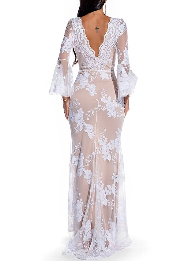 Women's Prom Dress Party Dress Sequin Dress Long Dress Maxi Dress Black Gold Long Sleeve Floral Sequins Spring Fall Winter V Neck Fashion Party Winter Dress Wedding Guest 2023 S M L XL 20 Women's Prom Dress Party Dress Sequin Dress Long Dress Maxi Dress Black Gold Long Sleeve Floral Sequins Spring Fall Winter V Neck Fashion Party Winter Dress Wedding Guest 2023 S M L XL - Image 18