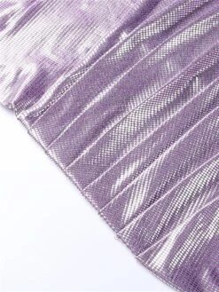 Women's Party Dress Sheath Dress Slip Dress Midi Dress Silver Purple Sleeveless Pure Color Backless Summer Spring Spaghetti Strap Party Evening Party 2023 S M L -Tesla Style jsrnsp1673000105493