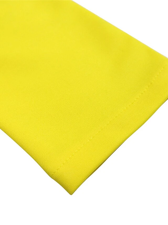 Women's Party Dress Cocktail Dress Wedding Guest Dress Midi Dress White Yellow Red Long Sleeve Pure Color Ruched Spring Fall Winter Crew Neck Fashion Winter Dress Wedding Guest Vacation 2023 S M L XL 19 Women's Party Dress Cocktail Dress Wedding Guest Dress Midi Dress White Yellow Red Long Sleeve Pure Color Ruched Spring Fall Winter Crew Neck Fashion Winter Dress Wedding Guest Vacation 2023 S M L XL - Image 17