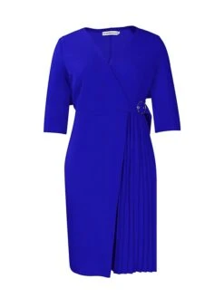 Women's Party Dress Cocktail Dress Wedding Guest Dress Midi Dress Black Red Royal Blue Half Sleeve Pure Color Ruched Fall Winter Autumn V Neck Fashion Winter Dress Wedding Guest Vacation 2023 S M L 24 Women's Party Dress Cocktail Dress Wedding Guest Dress Midi Dress Black Red Royal Blue Half Sleeve Pure Color Ruched Fall Winter Autumn V Neck Fashion Winter Dress Wedding Guest Vacation 2023 S M L -Tesla Style krkvas1697772830089